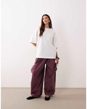 ARRANGE Delphi Drawcord Utility Trouser - Purple