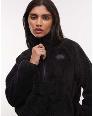The North Face Chaqueta Osito Evolve Con Media Cremallera En - Negro