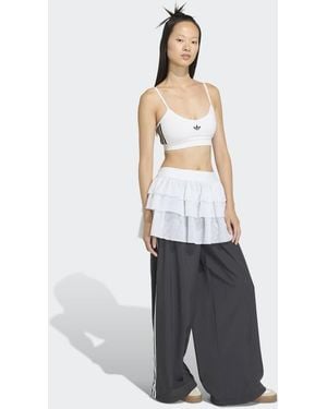 adidas Originals Lace Adilenium Fb Tp Trousers - White