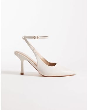 SEQWL Salado Heeled Court Shoe - Natural