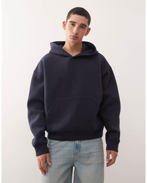 Weekday – simon – kapuzenpullover - Blau