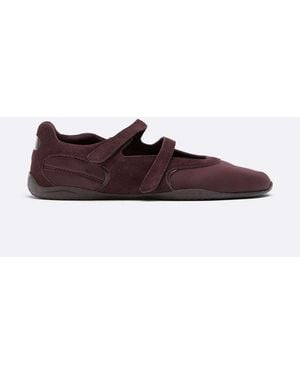 Stradivarius S032 Split Toecap Trainers - Brown