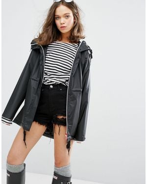 HUNTER Womens Original Raincoat - Black