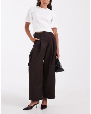 ASOS Tailored Cargo Trousers - White