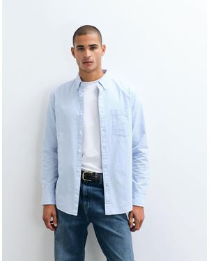 ASOS Regular Fit Oxford Shirt - Blue
