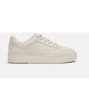 Pull&Bear Chunky Sole Trainers - White