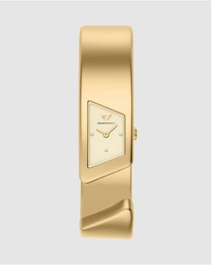 Emporio Armani Two-Hand-Tone Stainless Steel Watch - Metallic
