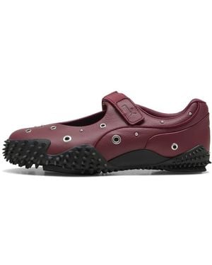 PUMA Mostro Fey Studs Leather Shoes - Brown