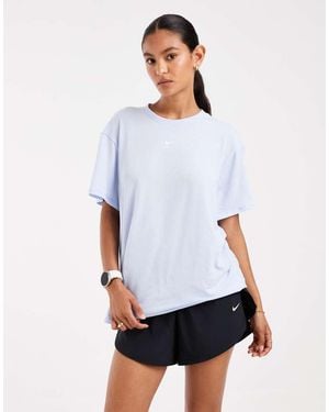 Nike One Dri-fit Relaxed Short Sleeve Top - White