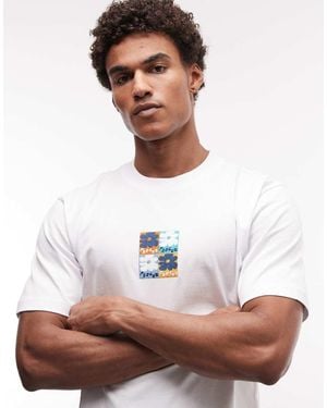 Parlez T-Shirt Bianca A Maniche Corte Con Logo Yalaha - Bianco
