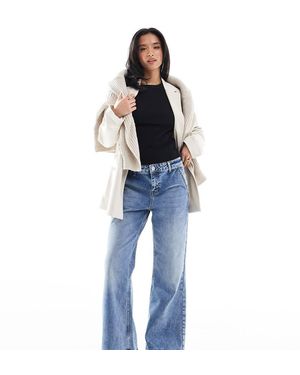 Miss Selfridge Flare Wide Leg Jean - Blue