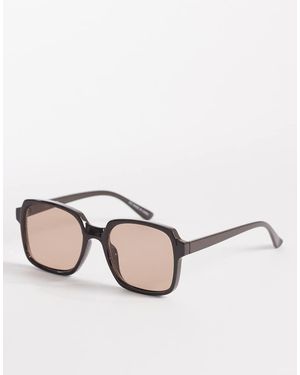 Cotton On Georgia Oversized Square Sunglasses - Natural