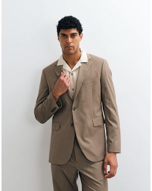 Mango Milan slim-fit-blazer als kombiteil - Braun