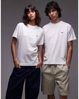 Vans Left Chest Logo Regular Fit T-Shirt - White