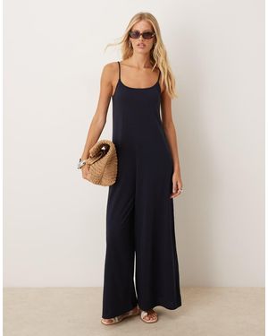 Mango Tuta Jumpsuit - Blu