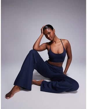 4505 Icon High Waist Wide Leg Dance Pant - Blue