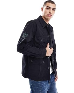 Pretty Green Overshirt - Blue