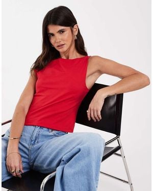 Gap Polyamide Tank Top - Red