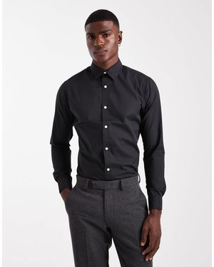 JJ Rebel – elegantes hemd - Blau