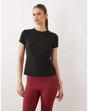 Dare 2b Camiseta Negra De Tejido De Secado Rápido Refresh De - Rojo