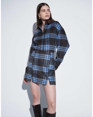 ASOS Pelmet Mini Skirt Co-ord - Blue