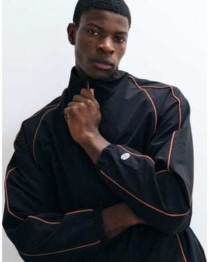 Champion Future Memories Oversized Full Zip Jacket - Black