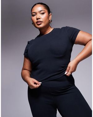 4505 Asos Curve Icon Baby Tee - Blue