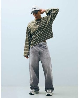 Bershka Super baggy Jeans - Grey