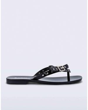 Melissa Harmonic Squared Thong - White
