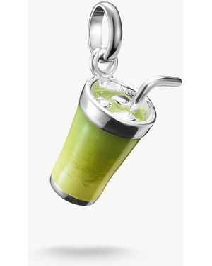 Thomas Sabo Charm Pendant Matcha Latte Connect - White