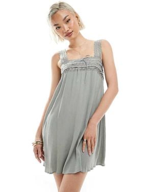 Miss Selfridge Vestito Corto - Grigio