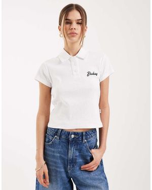 Dickies Baby Polo Shirt - White