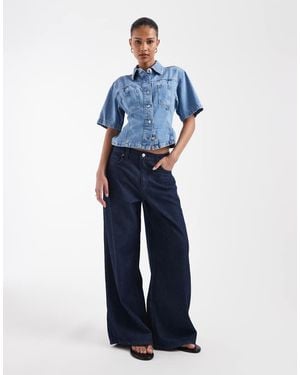 Gap Wide Leg Jeans - Blue