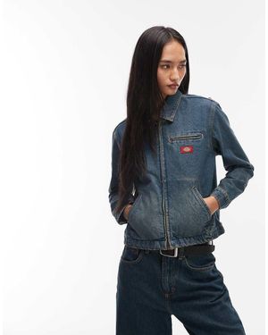 Dickies Chaqueta Vaquera De Estilo Pintor De -Verde - Azul