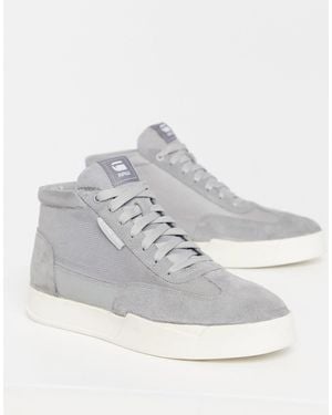 G-Star Rackam Dommic Mid Trainers - Grey