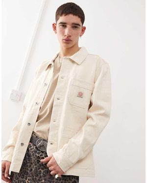 Deus Ex Machina Chaqueta Vaquera Beis Hank Shore De -Blanco - Neutro