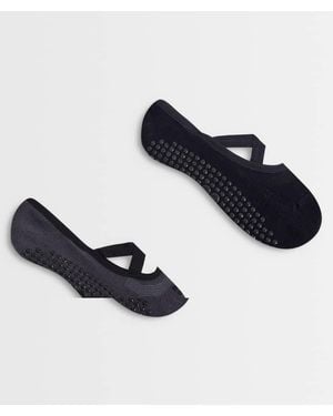 Sweaty Betty 2 Pack Ballet Grip Pilates Socks - Blue