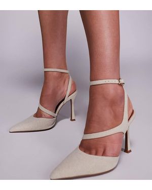 ASOS Wide Fit Past High Heeled Shoes - Brown