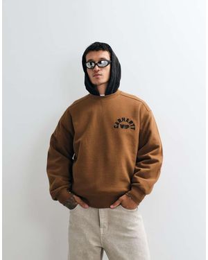 Carhartt Arch Script Logo Sweatshirt - Bruin