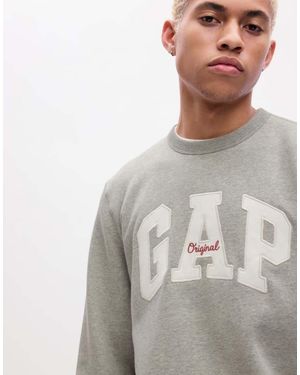 Gap Original Crew Neck Sweatshirt - Grey