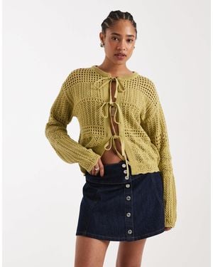 New Look – strickjacke - Weiß