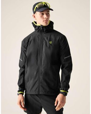 Dare 2b Chaqueta Negra Impermeable Ultraligera - Negro