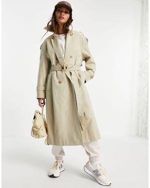 Mango – trenchcoat - Weiß