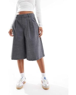 Stradivarius Tailored Culotte - Grey