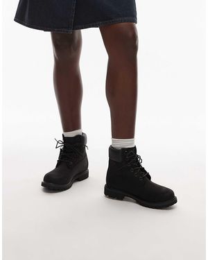 Timberland – premium 6 inch – stiefel aus nubukleder - Schwarz