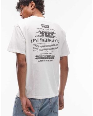 Levi's Satisfaction Guarantee Back Print Vintage Oversized Fit T-shirt - White