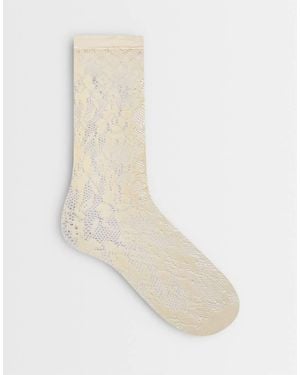 Becksöndergaard Lace Socks - White