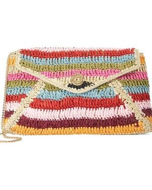 Dune Essentials Clutch Bag - Red