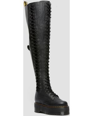 Dr. Martens Azreya High Leg Lace Up Boots - Black