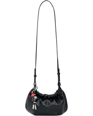 Desigual Medium Logo Bag - Blue